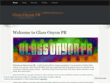 Tablet Screenshot of glassonyonpr.com